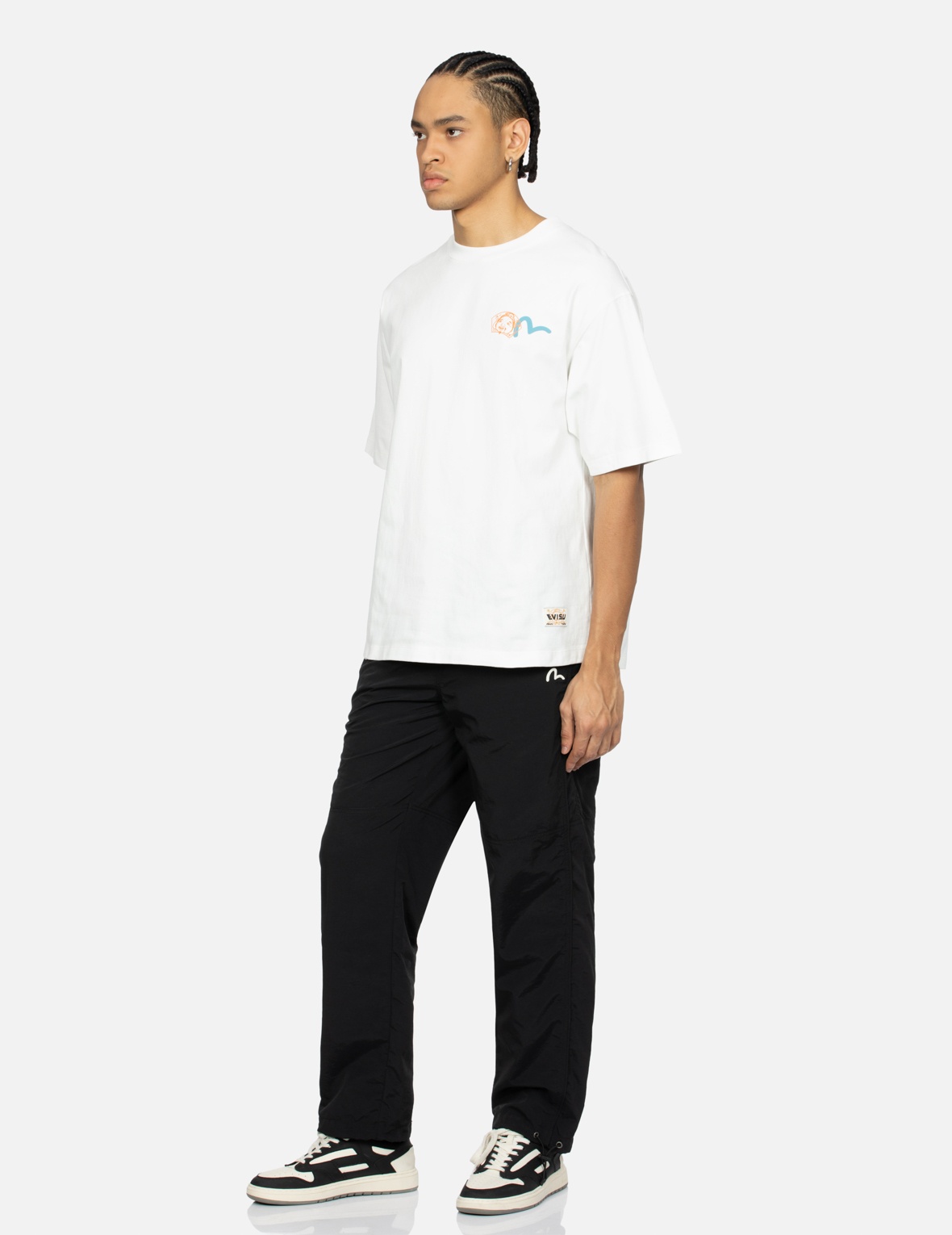 GODHEAD WITH SOCIAL MEDIA INSPIRED PRINT RELAX FIT T-SHIRT - 4