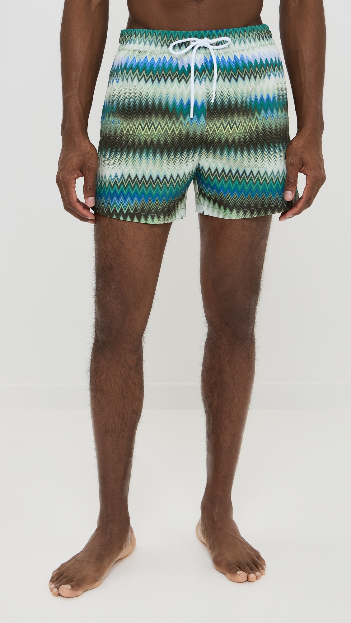 Medium Length Swim Shorts 4.25" - 1