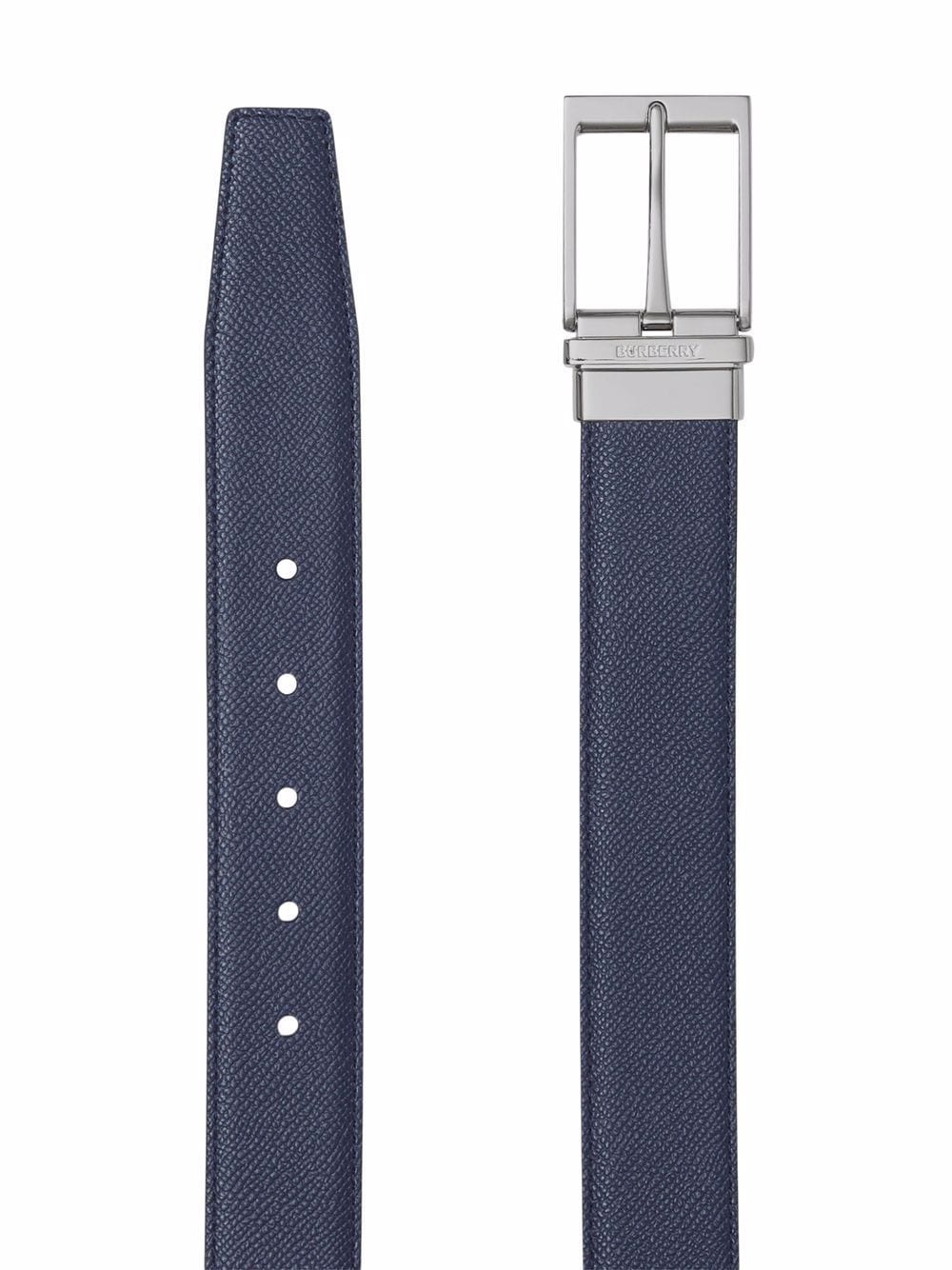 reversible grainy leather belt - 2