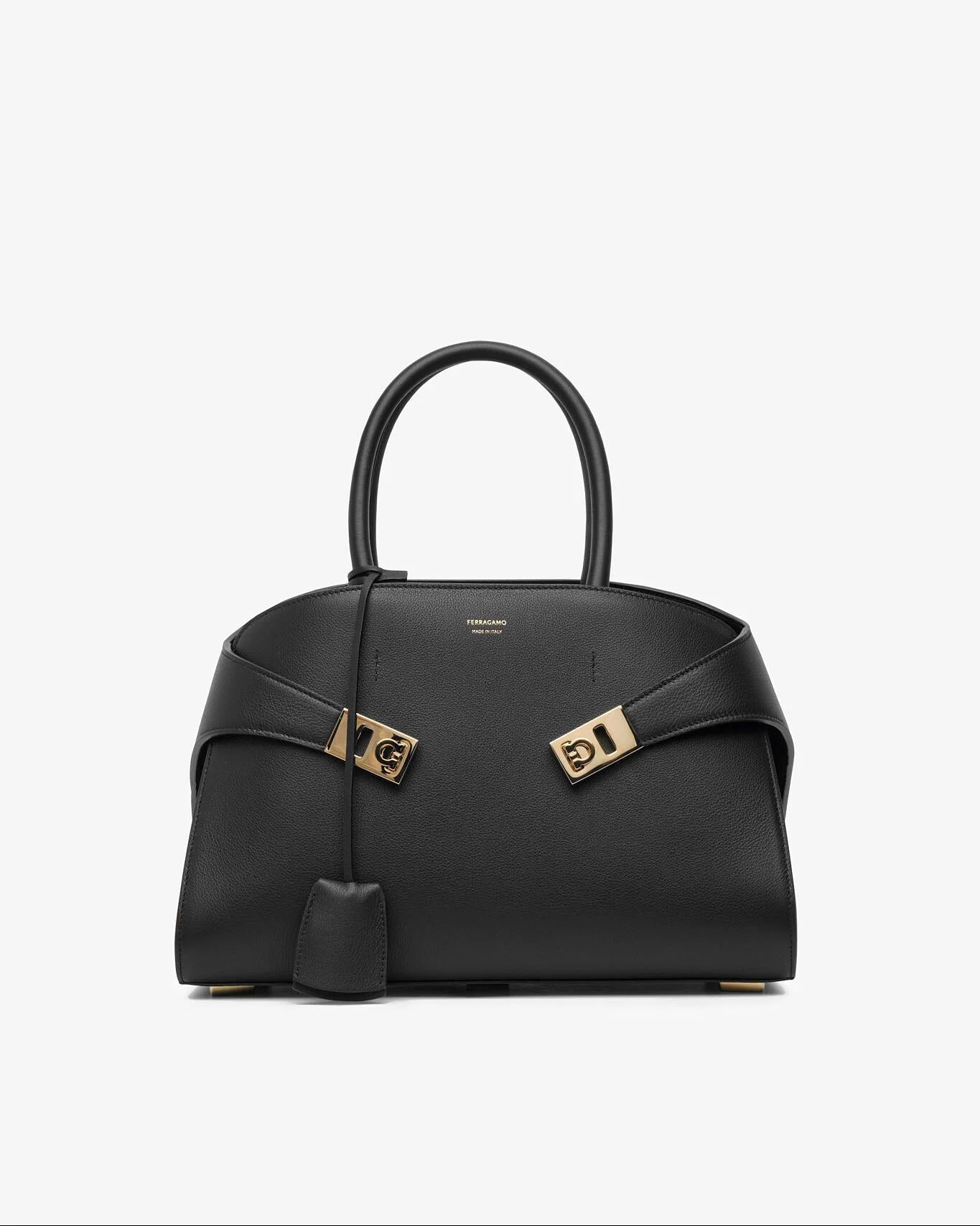 Hug black small top handle bag - 1