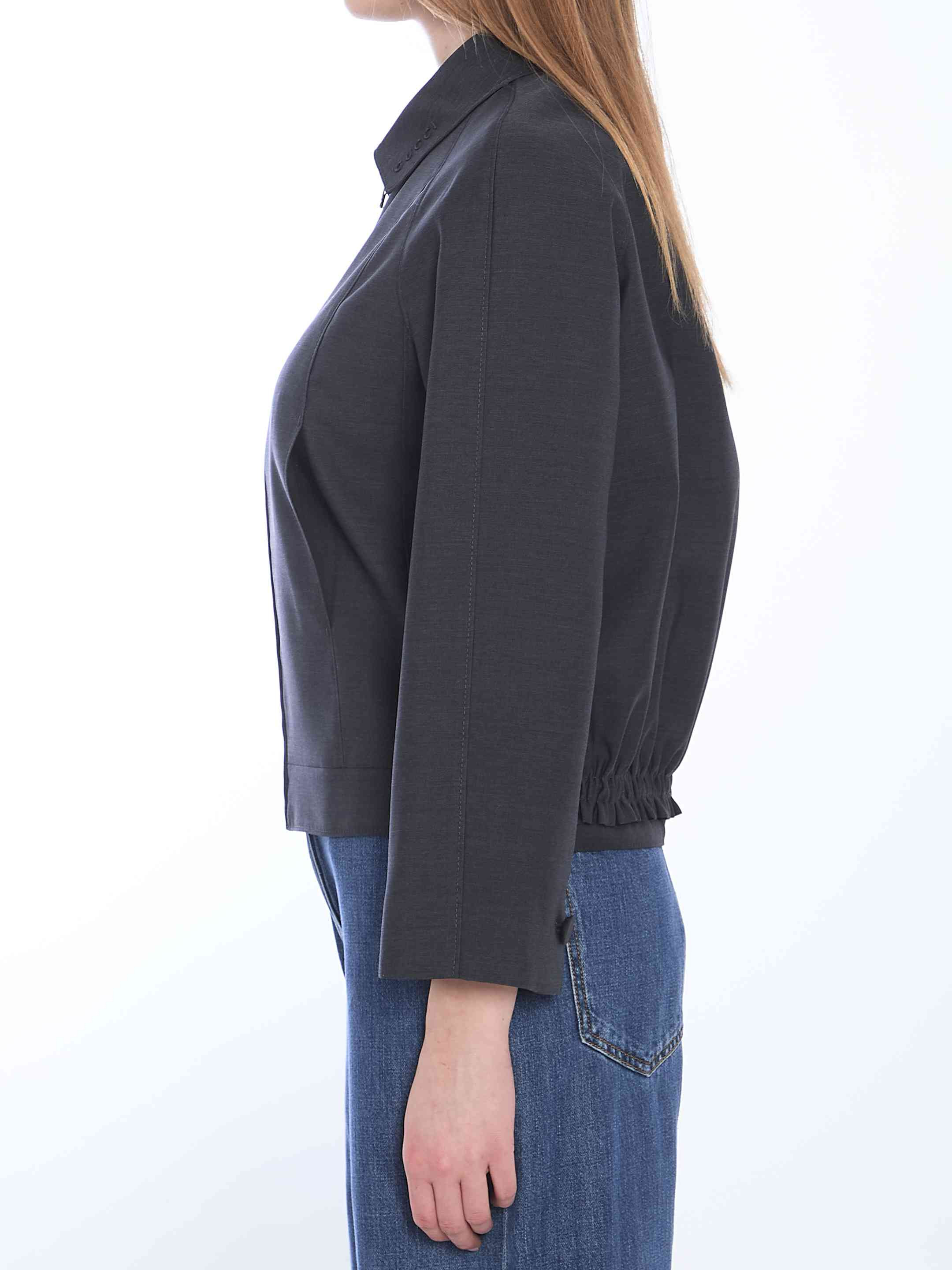 Gucci Women Wool Bomber Jacket - 3