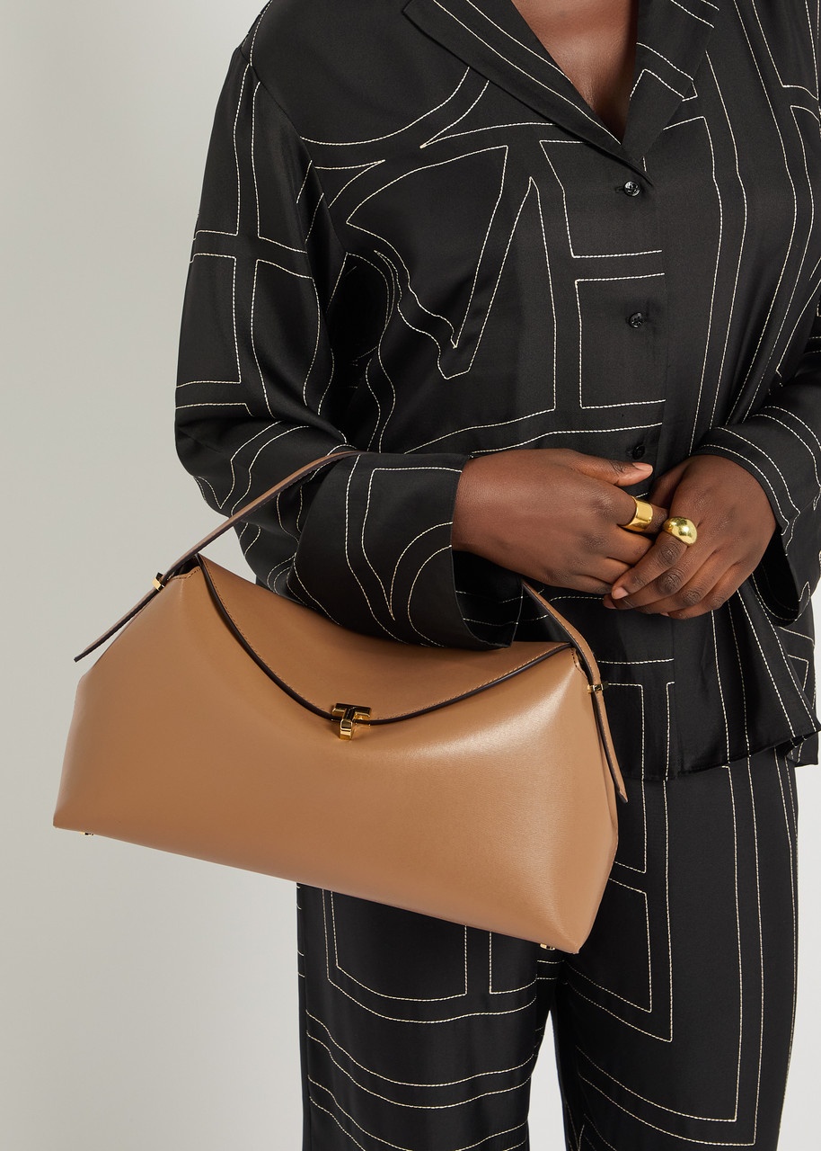 Toteme T-lock Leather top Handle bag - 5