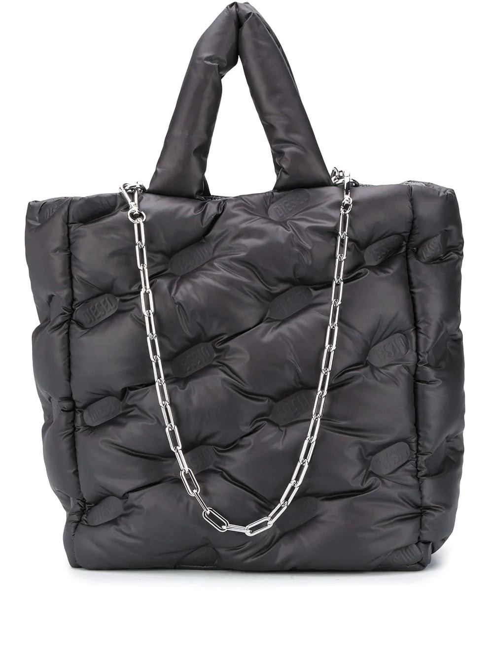 padded shopper bag - 1