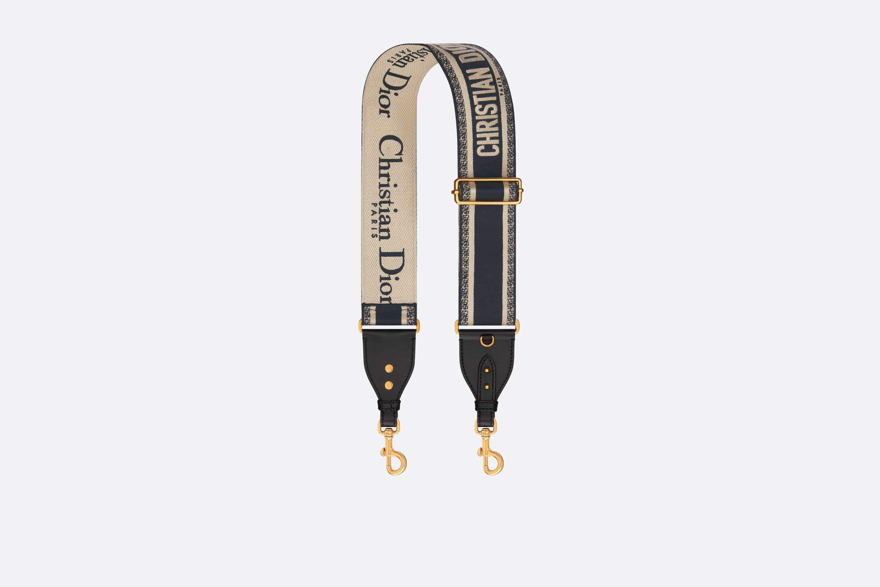 Dior Adjustable Shoulder Strap with Ring REVERSIBLE