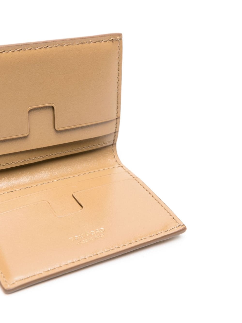 crocodile-embossed bi-fold wallet - 3