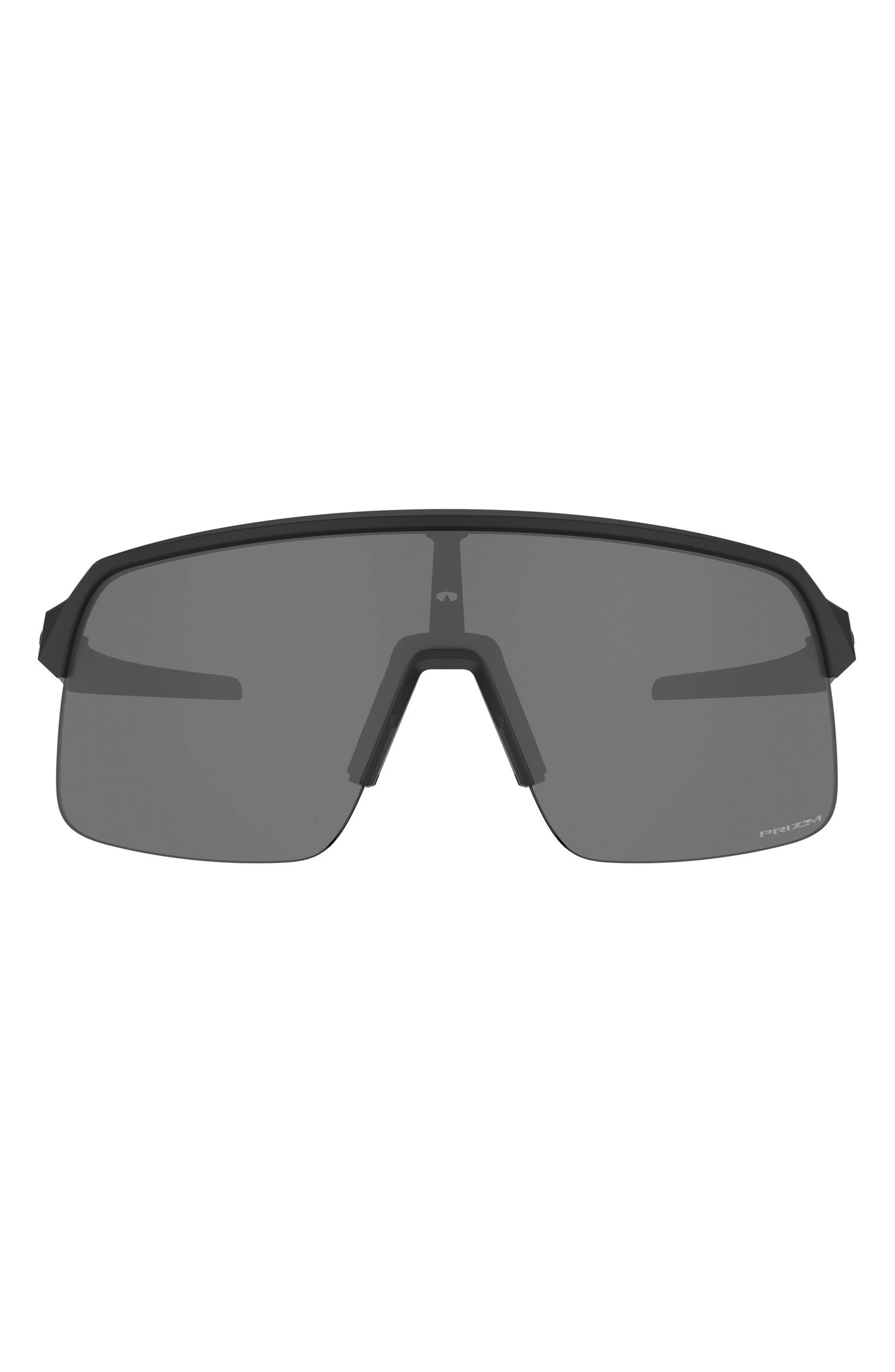 Oakley Sutro Lite 139mm Prizm™ Wrap Shield Sunglasses in Black/smoke at Nordstrom - 1