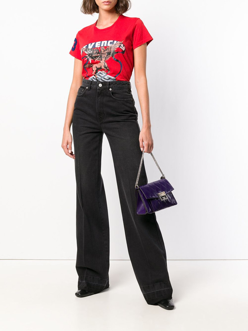 Givenchy fitted flared jeans outlook