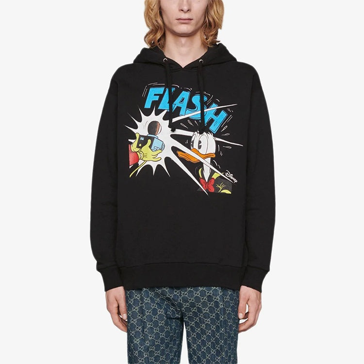 Gucci x Disney Pattern Printed Long Sleeve Sweater For Men Black 623244-XJDAI-1043 - 3