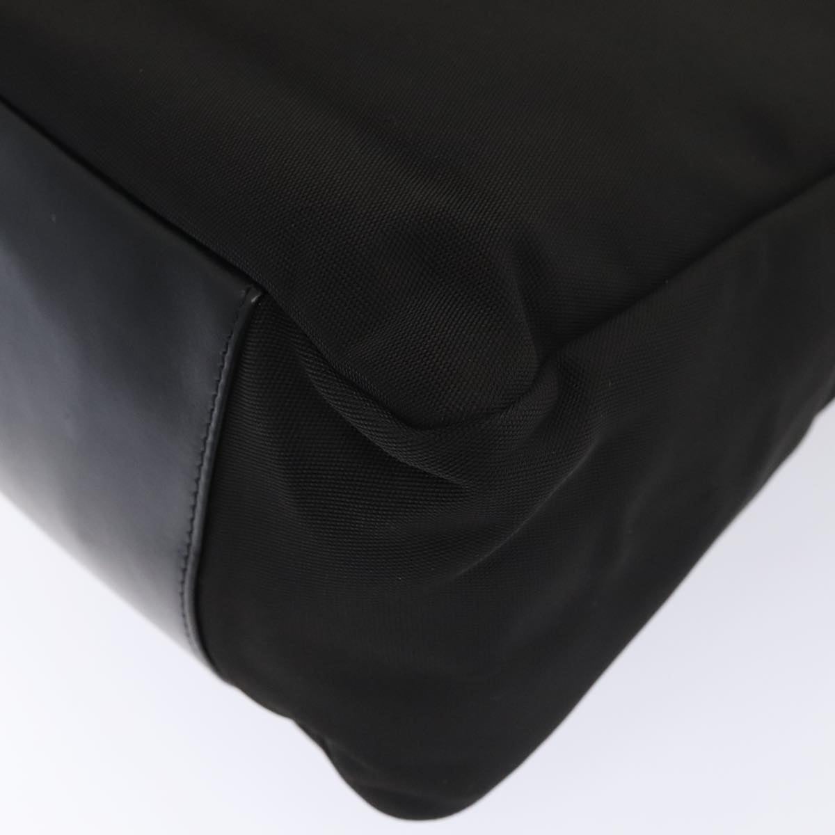 GUCCI Hand Bag Nylon Black Silver 000 000 - 15