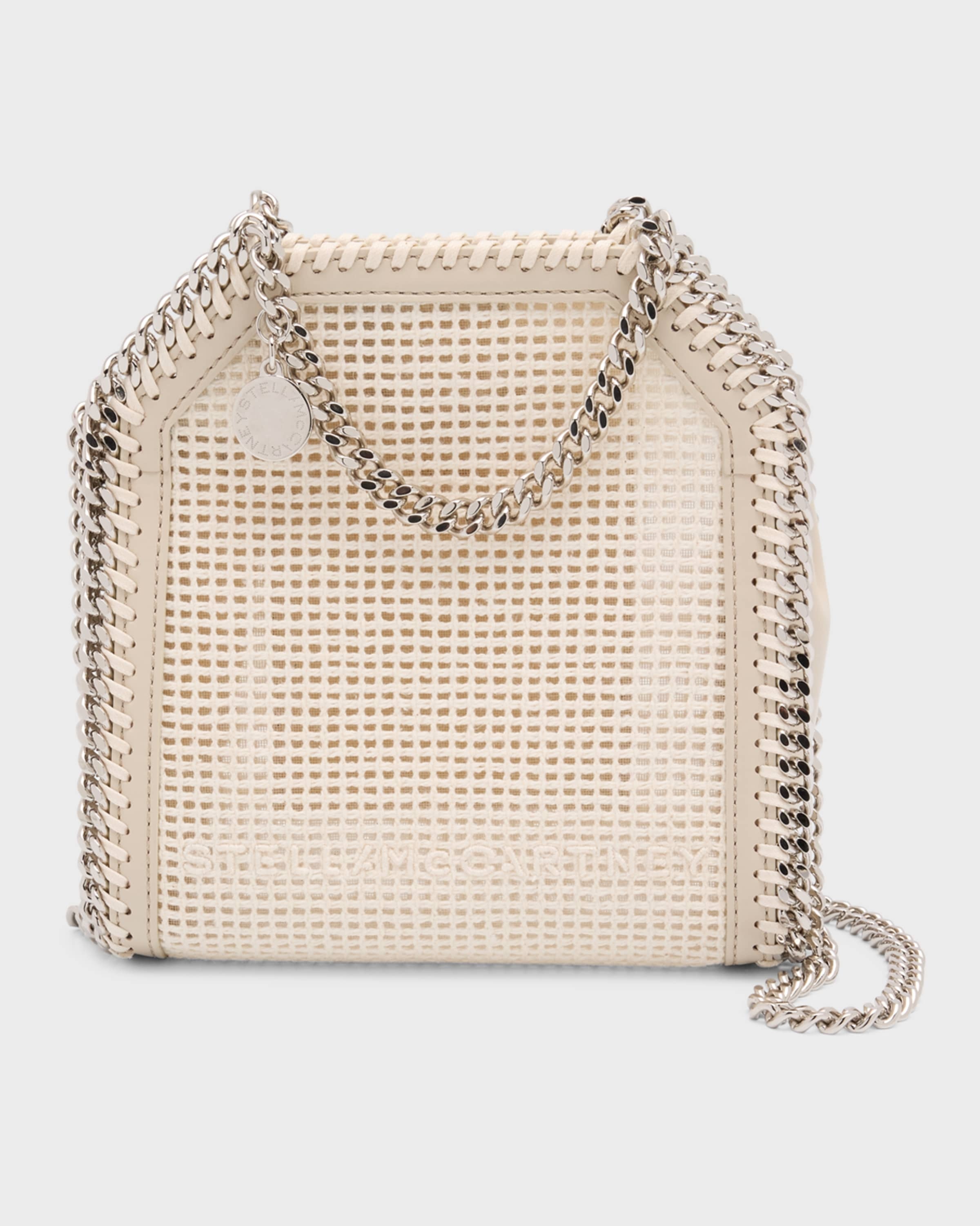 Falabella Tiny Mesh Vegan Leather Tote Bag - 1