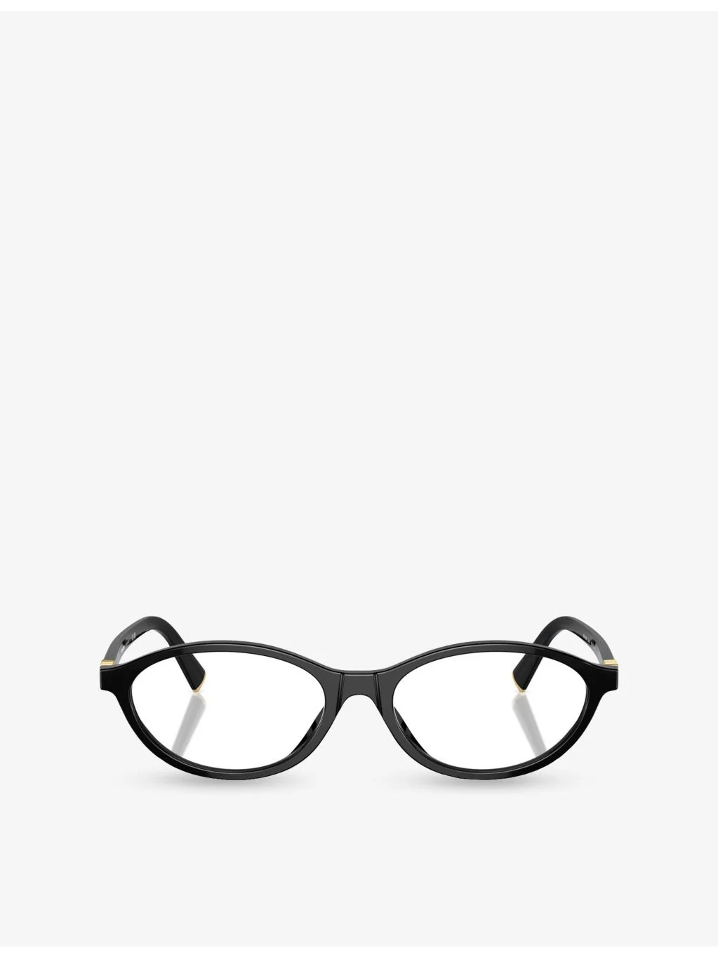 MU 09XV Oval-Frame Acetate Glasses - 1