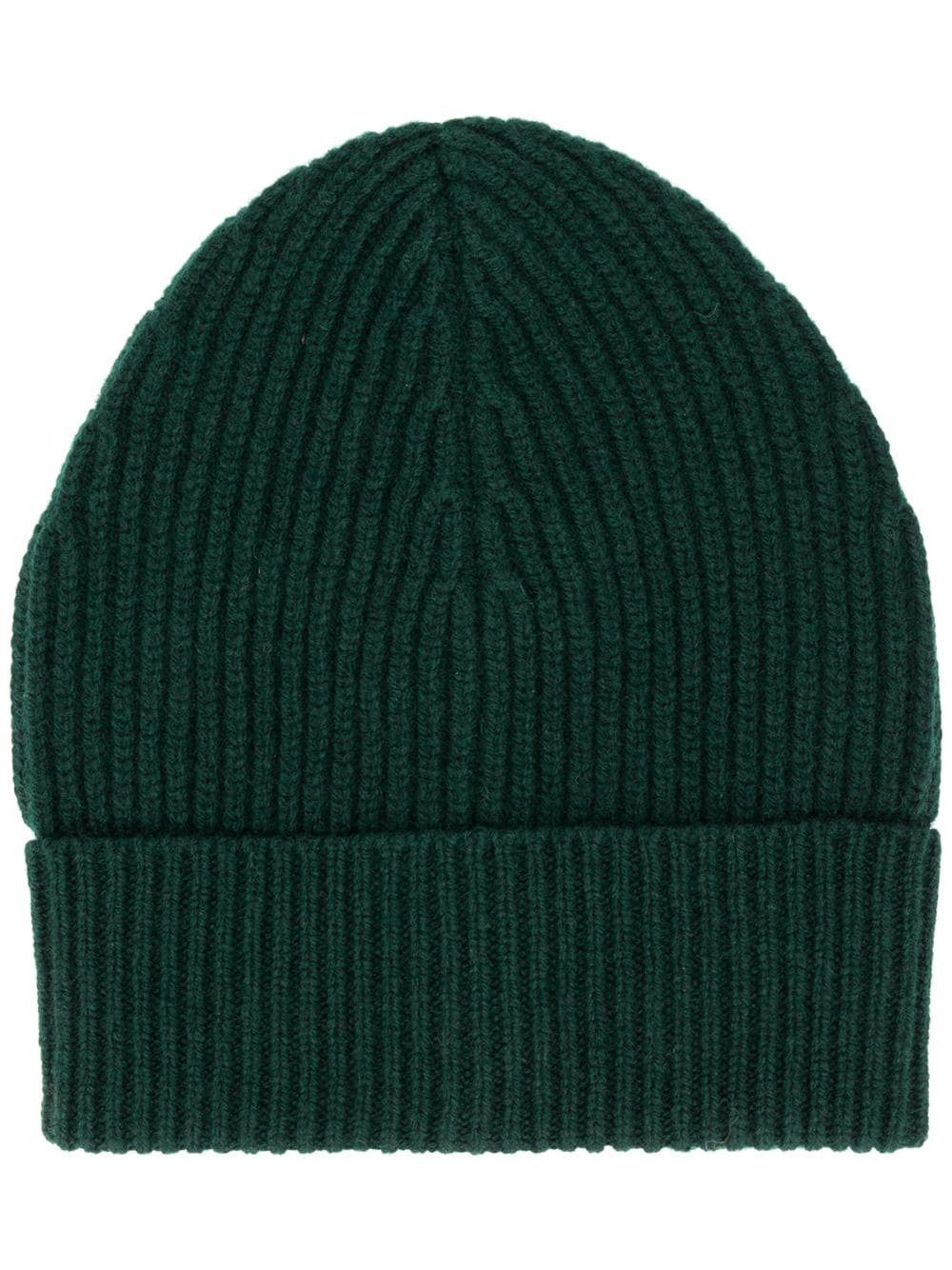 ribbed wool beanie hat - 1