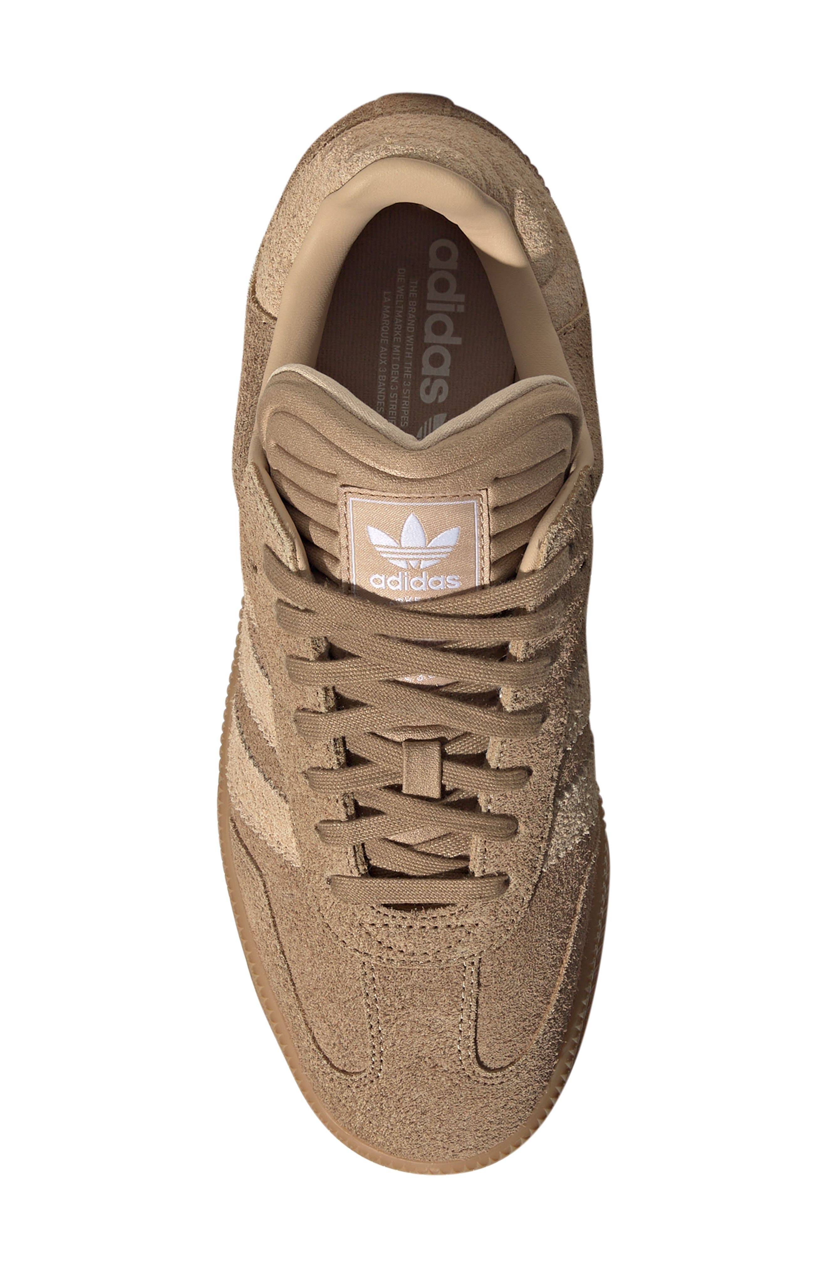 adidas Samba XLG Sneaker in Cardboard/Magic Beige/Gum at Nordstrom - 4