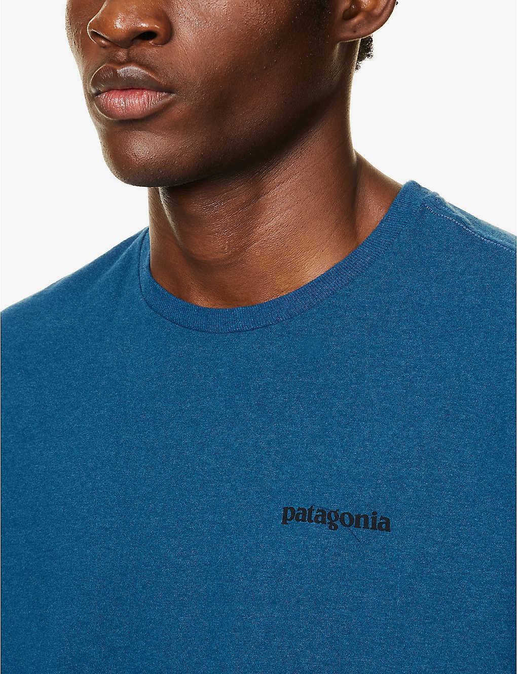 Responsibili-Tee logo-print recycled-polyester and recycled-cotton-blend T-shirt - 5