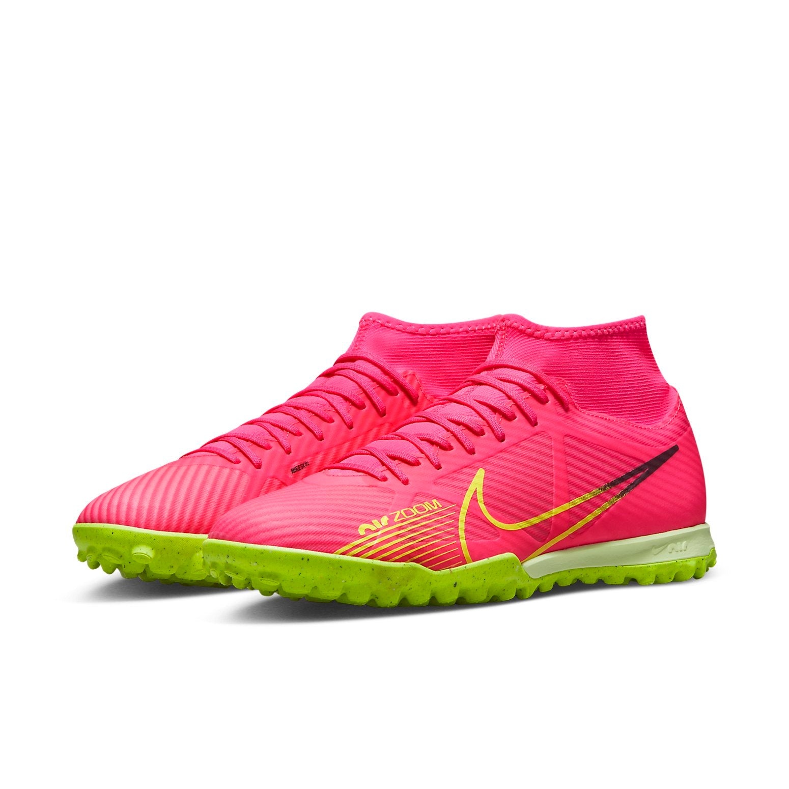 Nike Zoom Mercurial Superfly 9 Academy TF Turf 'Luminous Pack' DJ5629-605 - 3