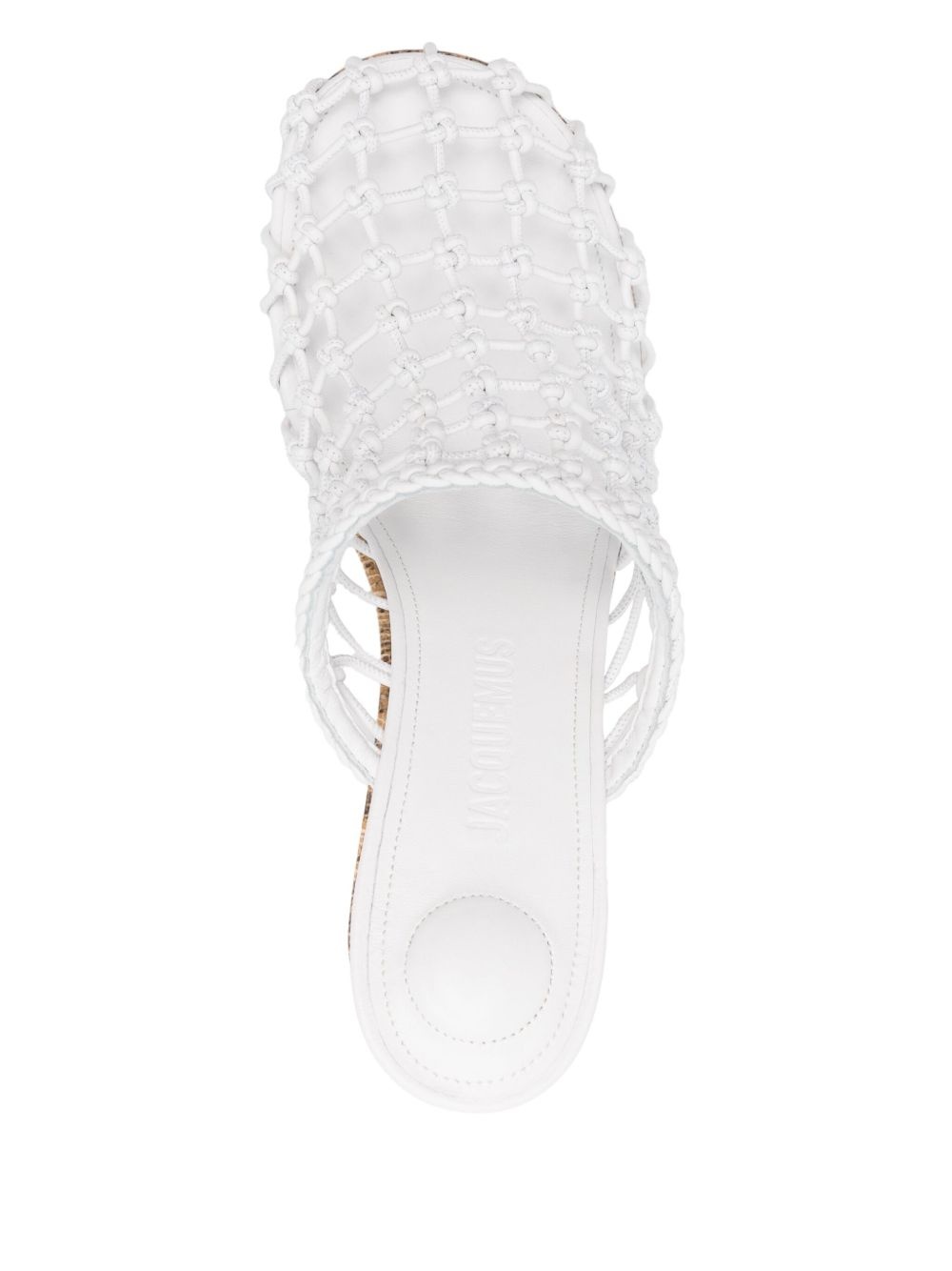 100mm Les Doubles Tresses mules - 4