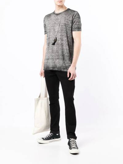 Avant Toi round-neck linen T-shirt outlook