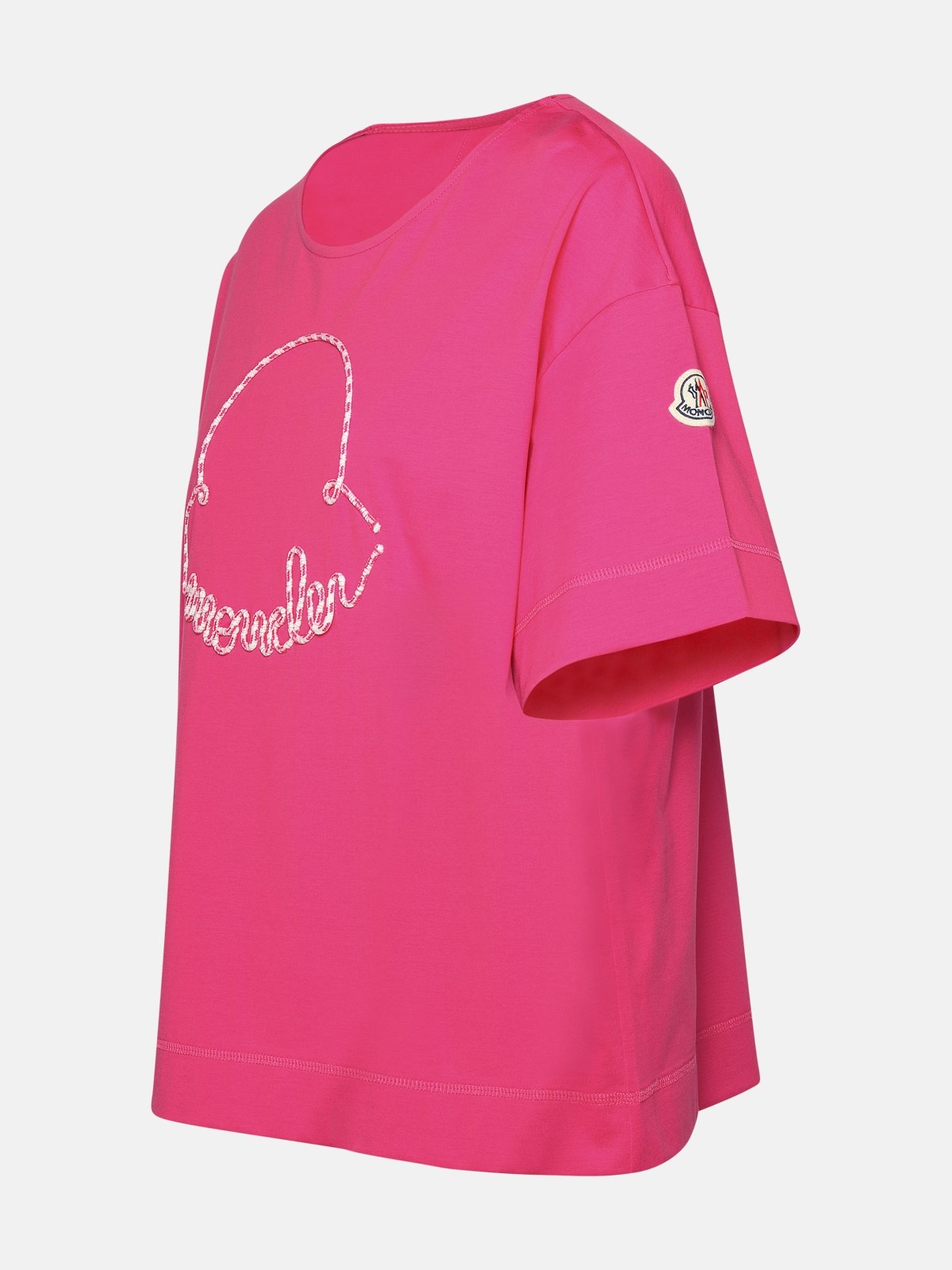 FUCHSIA COTTON T-SHIRT - 2