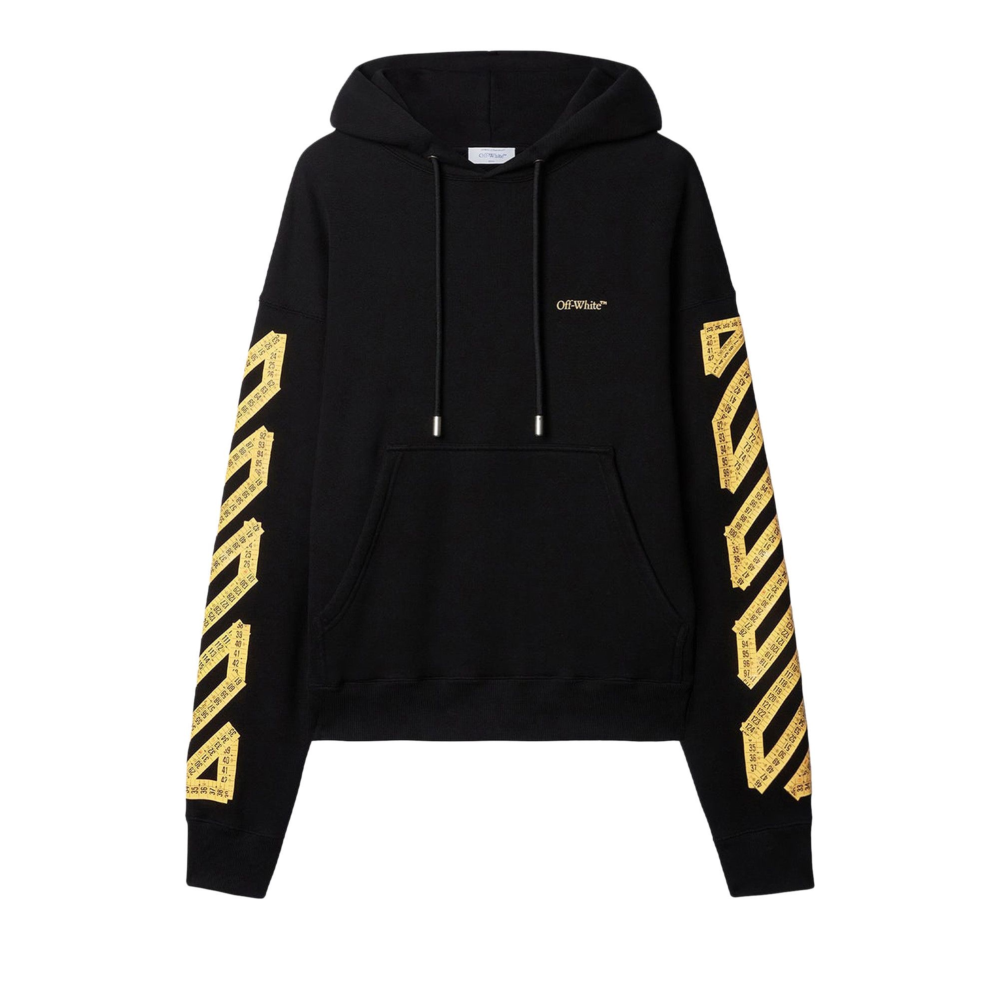 Off-White Tape Arrow Hoodie 'Black' - 1