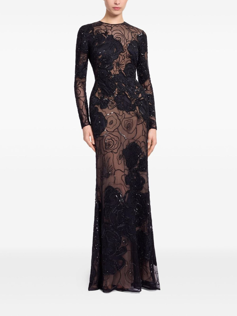 ELIE SAAB bead-embellished maxi dress outlook
