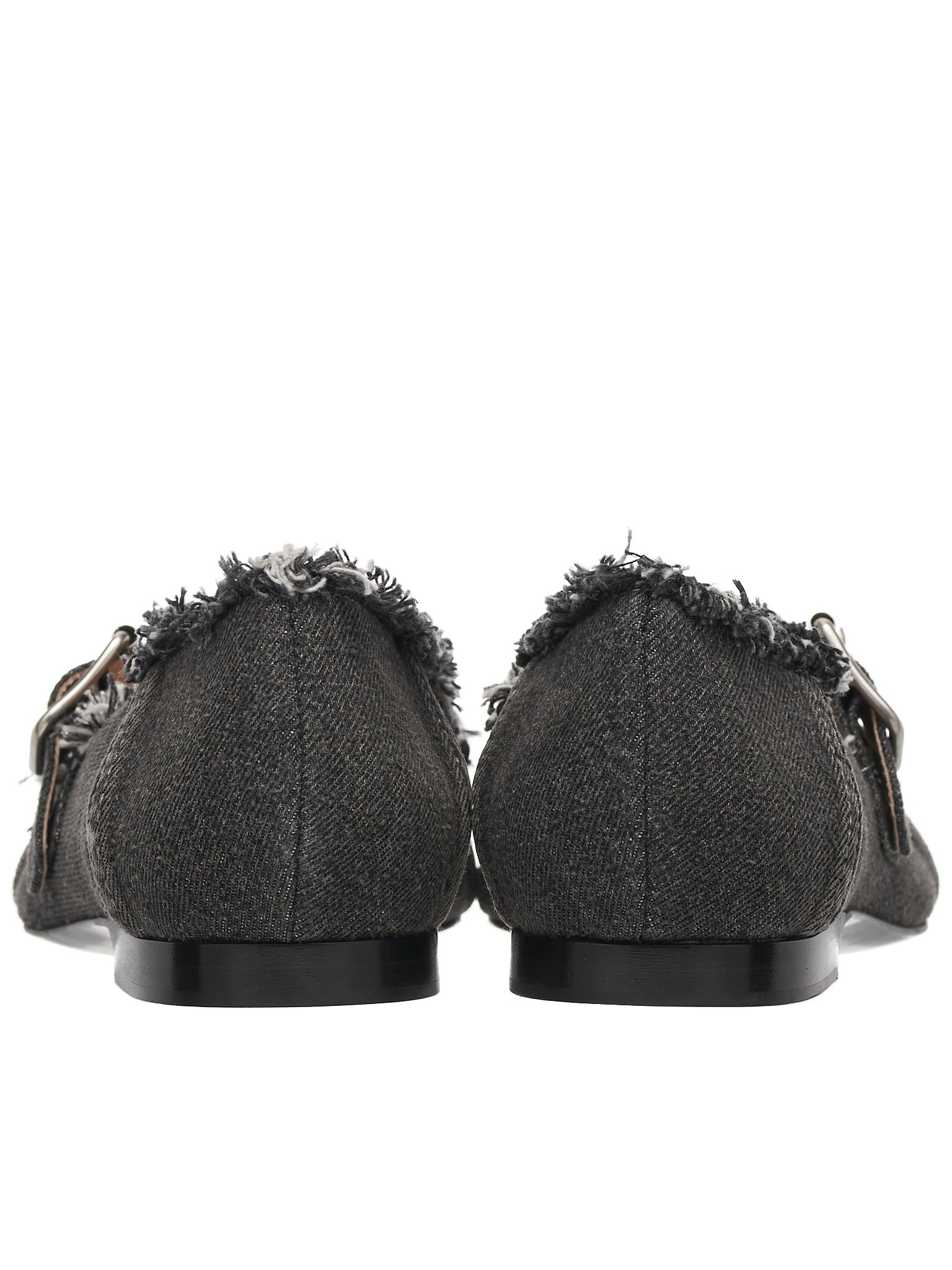 Denim Flat Shoes - 4