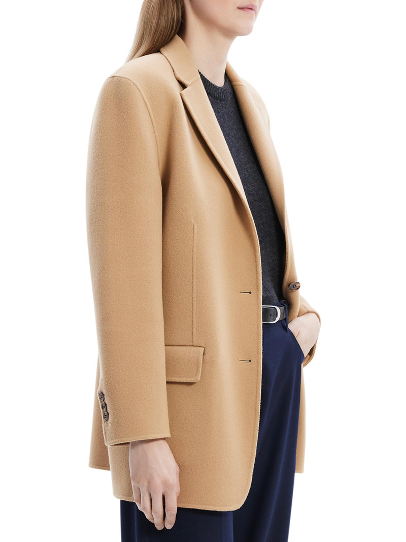 Women's Oversized Tailor Jacket - New Camel 4
