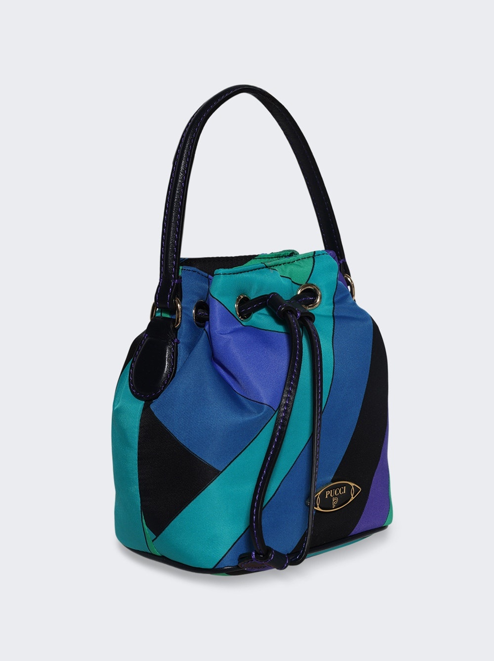Yummy Bucket Bag Blue And Emerald - 4