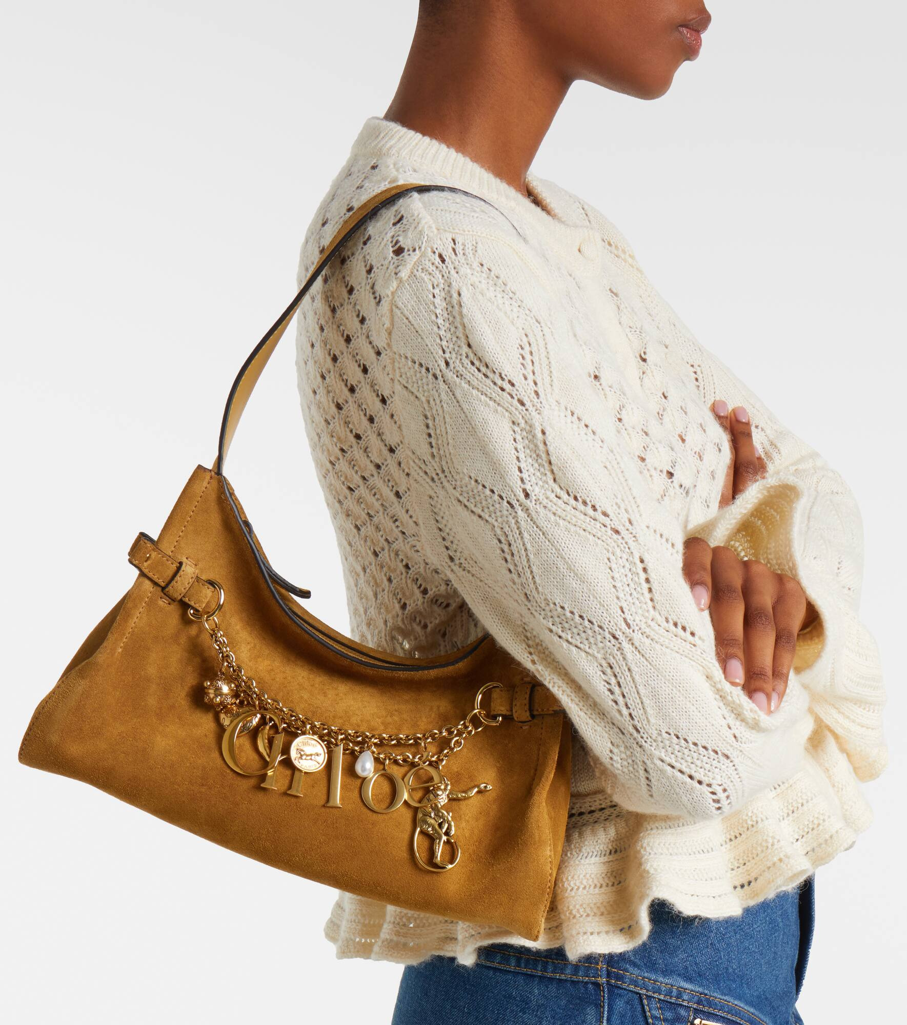 Chloé Charms suede tote bag - 2