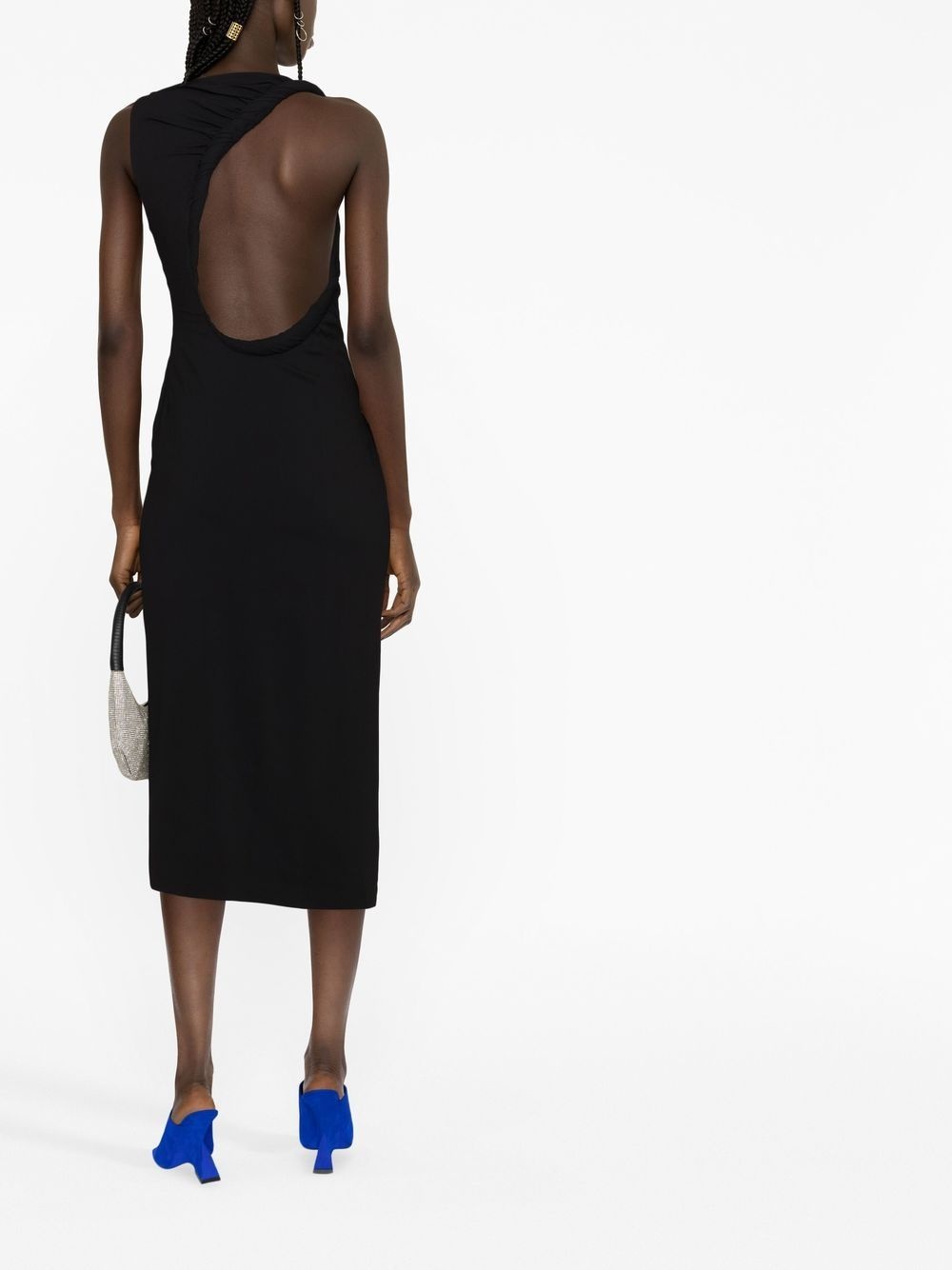 cut-out detail dress - 4