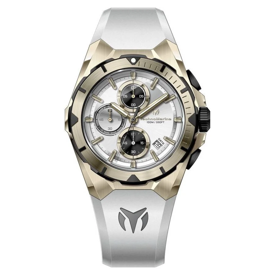 Technomarine Ocean Chronograph Quartz Silver Dial Men's Watch TM-318141 - 1