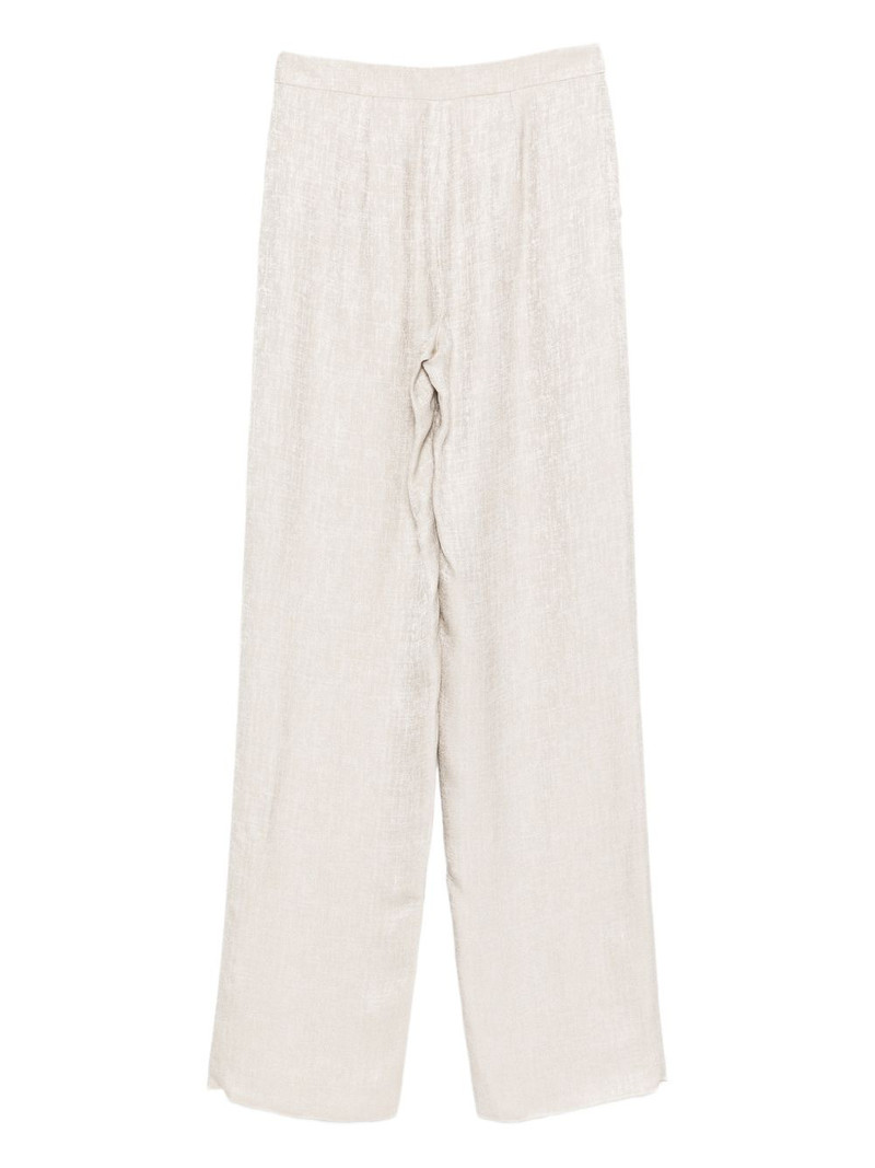 EMPORIO ARMANI textured trousers outlook