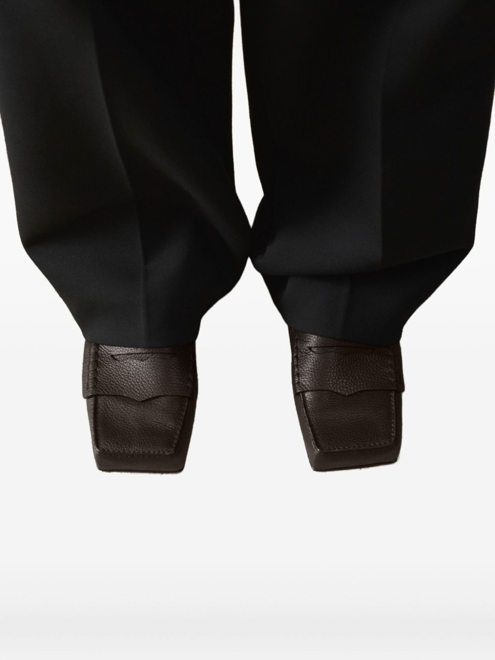 square-toe loafers - 5
