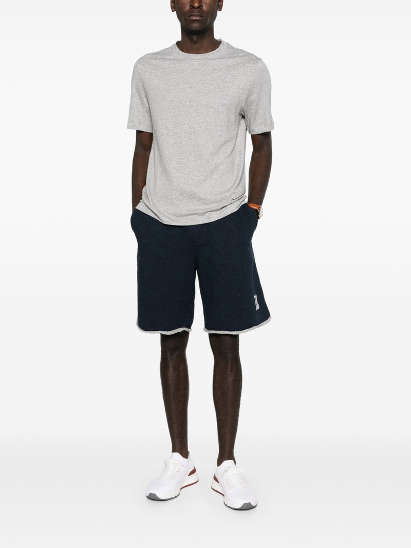 Brunello Cucinelli crewneck short-sleeve polo shirt outlook