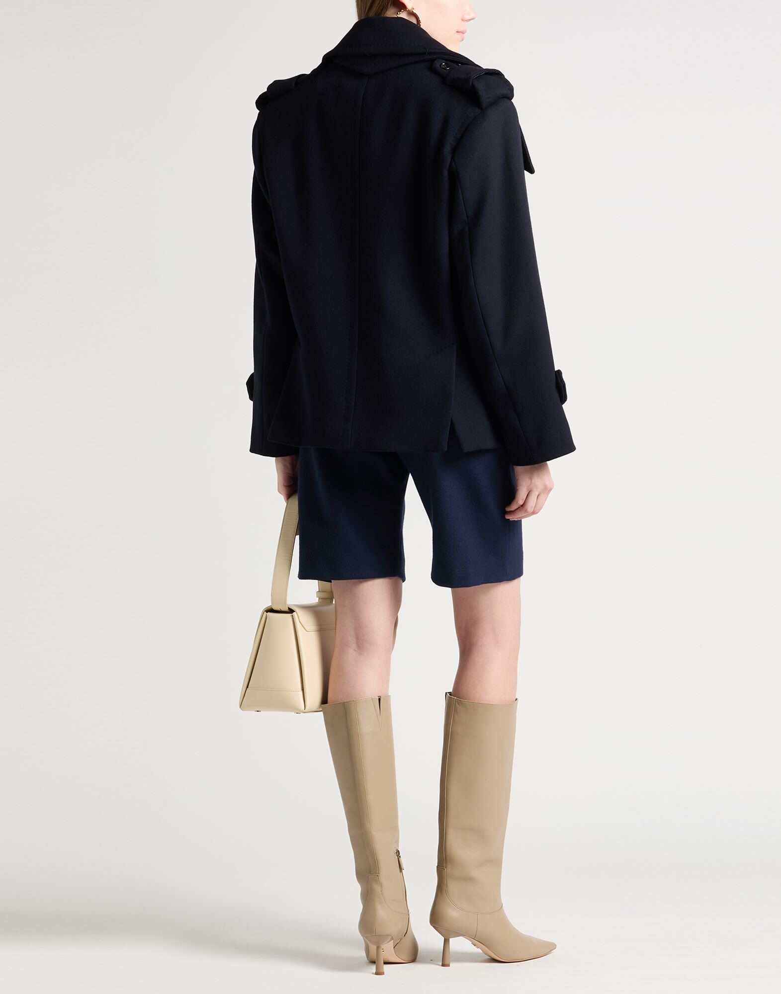 Midnight blue Women's Coat - 4