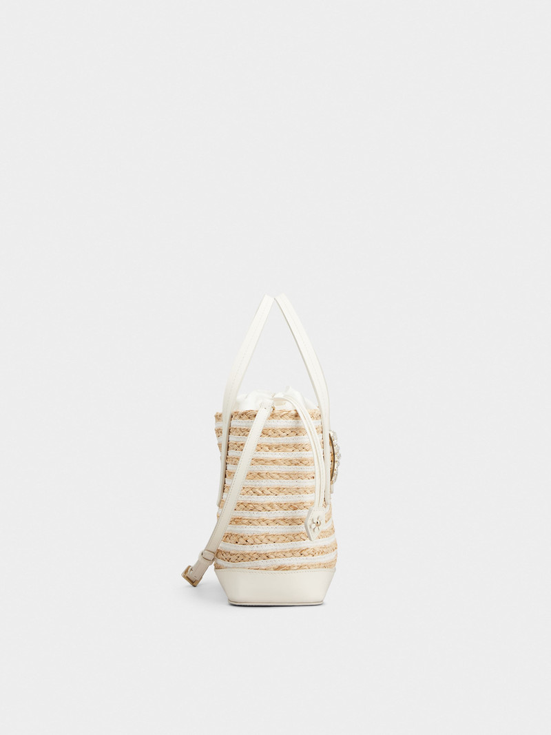 Viv' Skate Shopping Bag in raffia 5