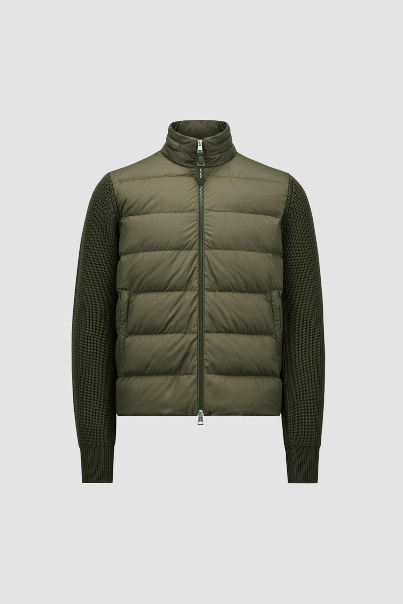 Padded Wool Zip-Up Hoodie 1