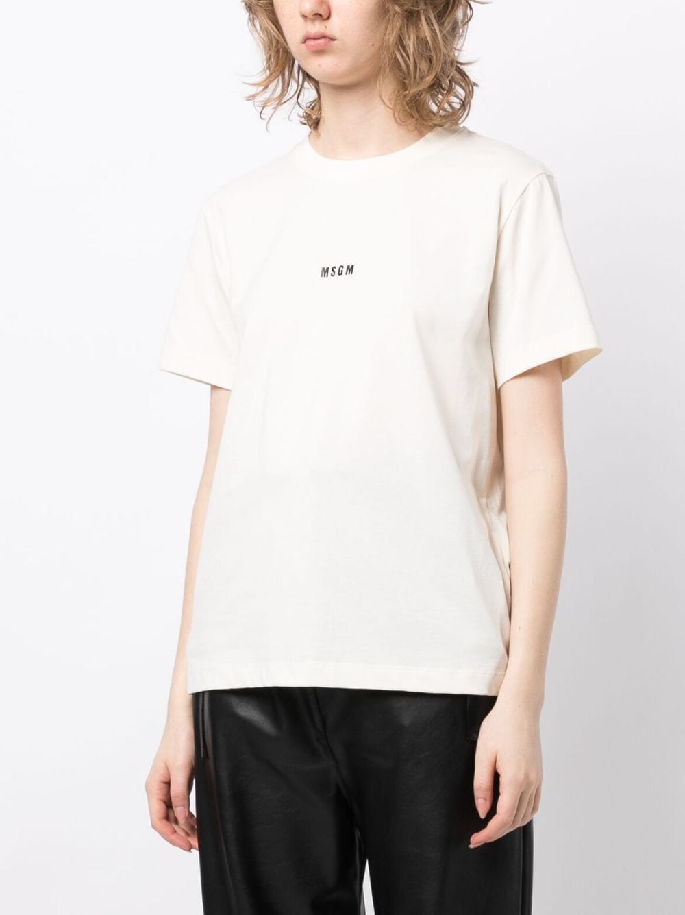 micro-logo cotton T-shirt - 5