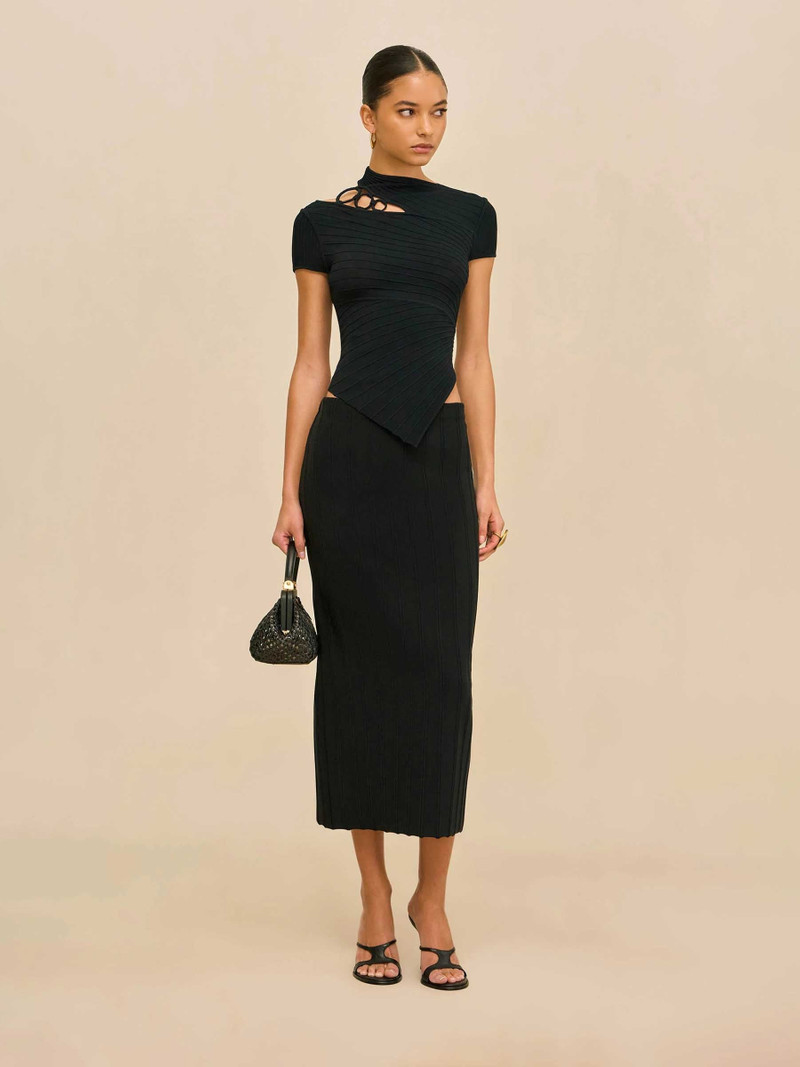 Cult Gaia MARLINE MIDI SKIRT outlook