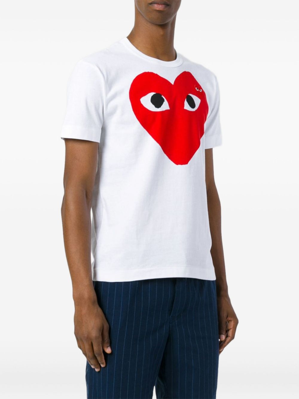 Heart Logo cotton T-shirt - 3