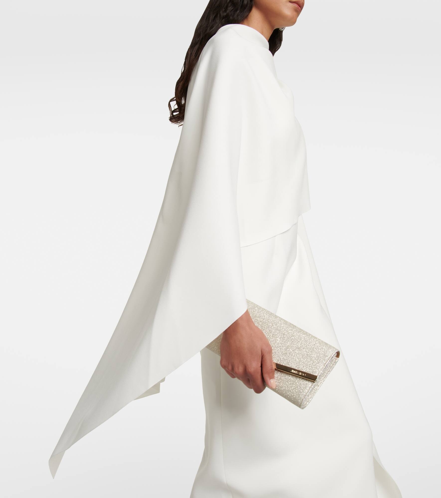 Bridal Demetria cape gown - 6