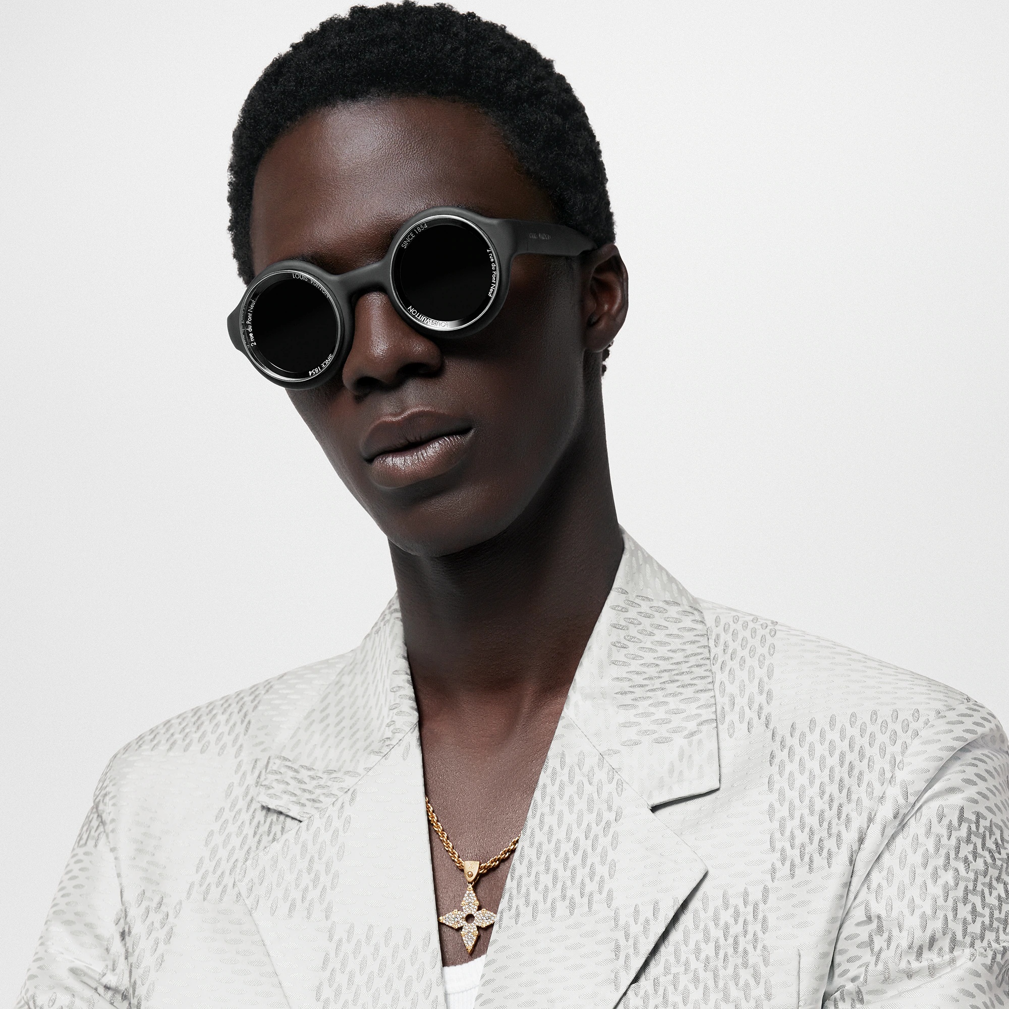LV Super Vision Round Sunglasses - 7