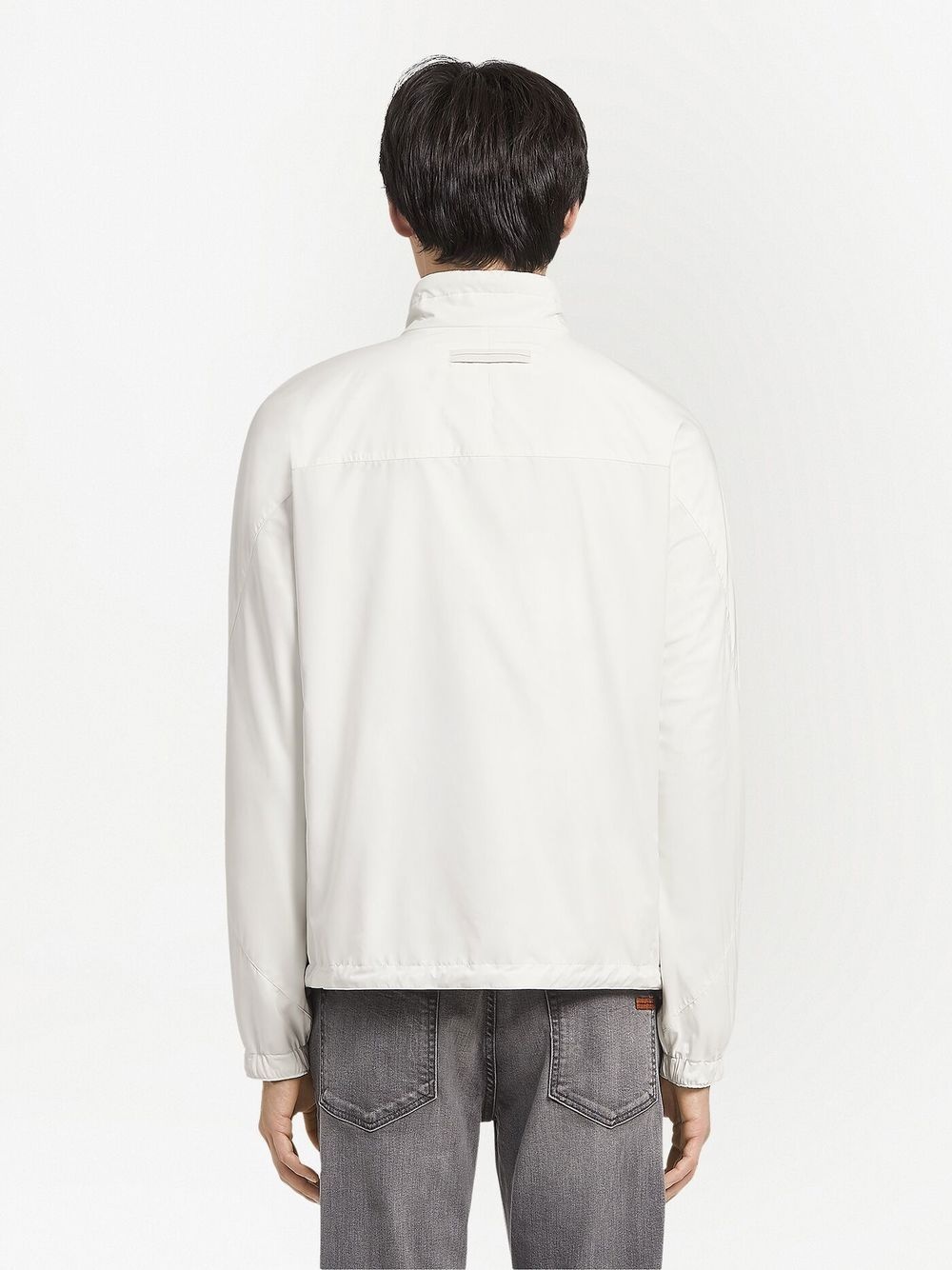 reversible zip-up blouson - 4
