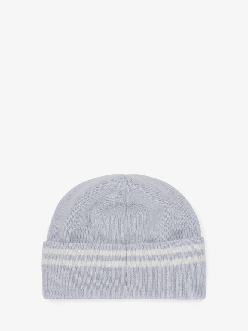 Women's McQueen Knit Beanie in Lilac/ivory - 2