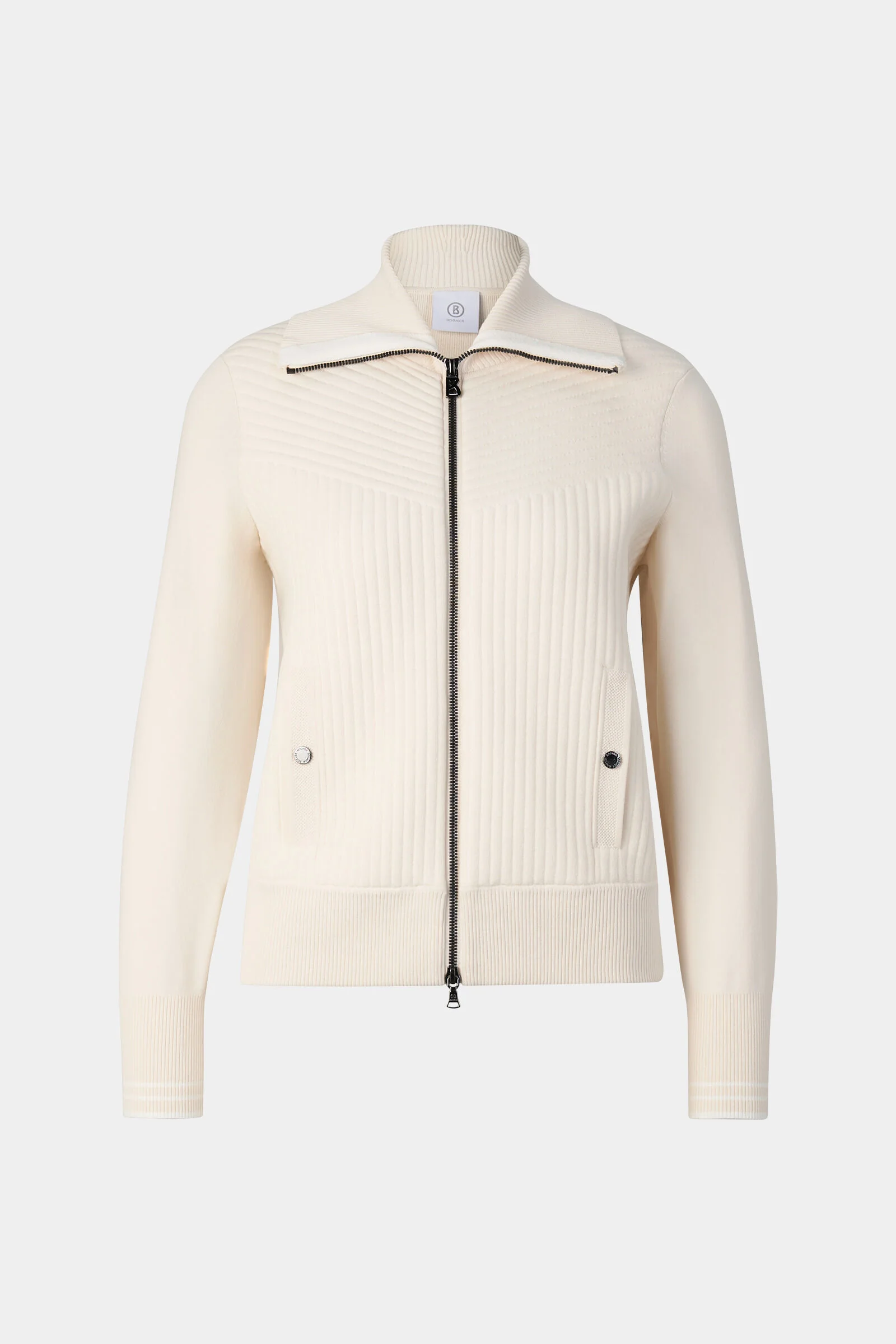 Jana knit jacket in Cream - 1