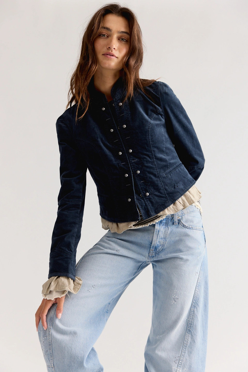 Cloud Nine Ruffle Band Jacket 1
