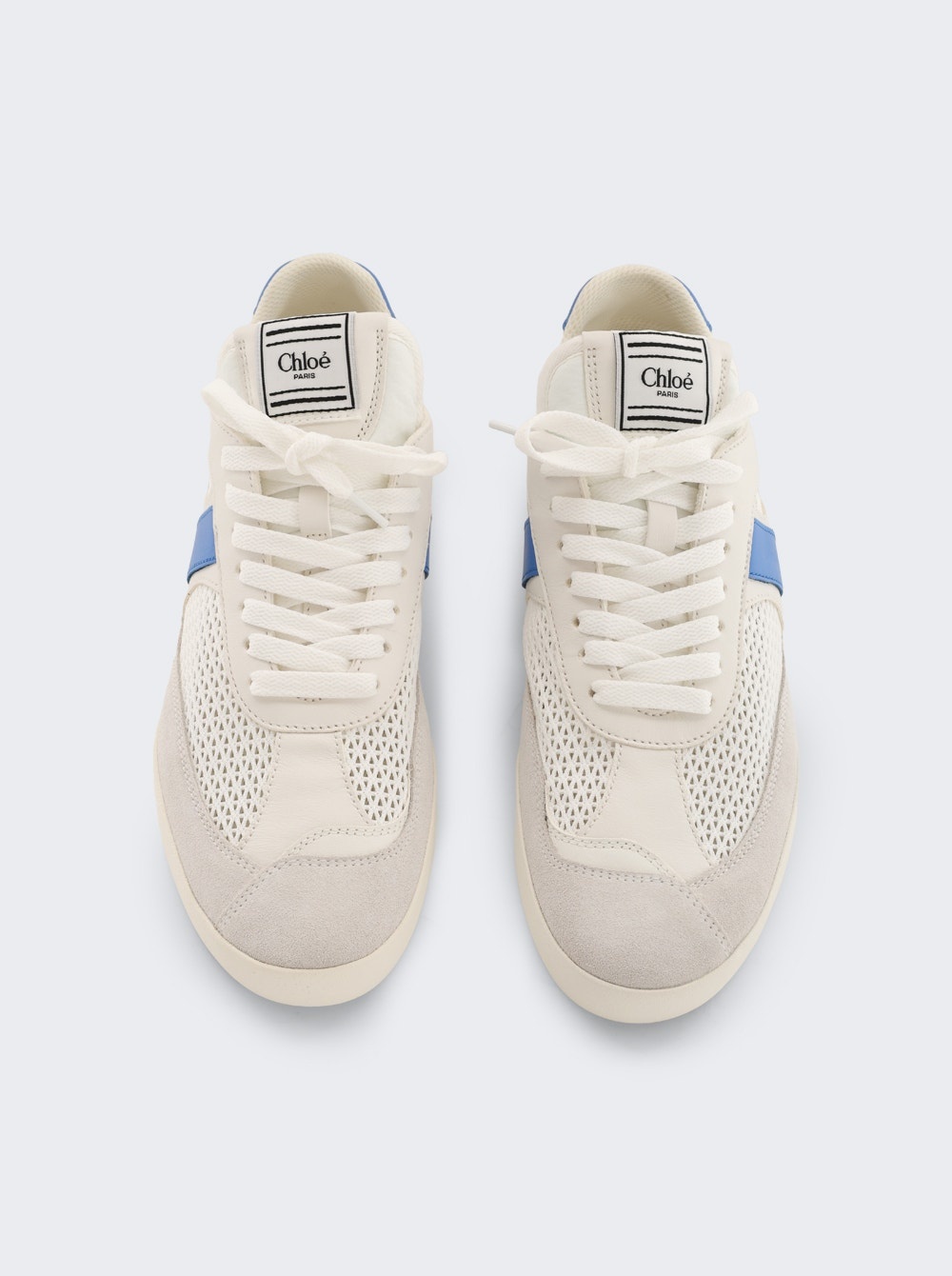 Kick Sneakers White And Blue - 5