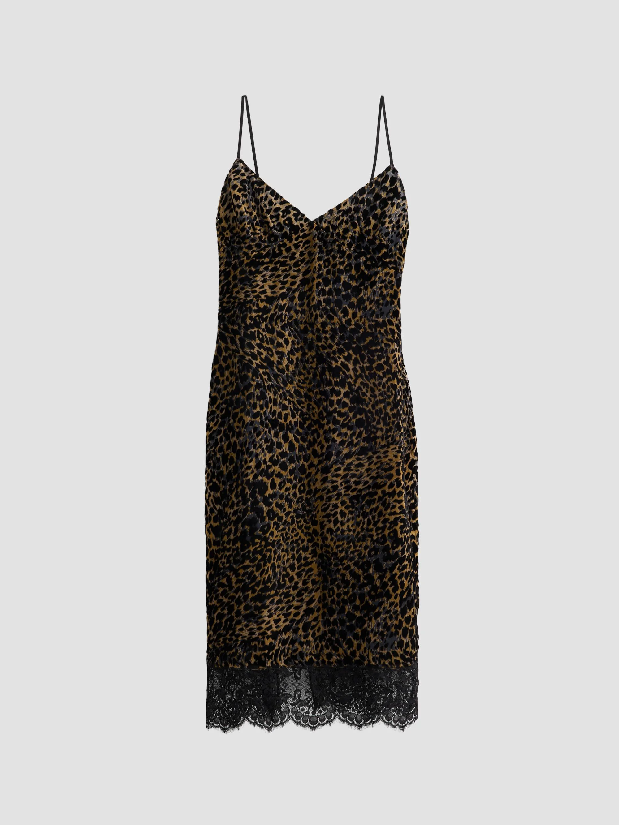 Women's Jourdin Leopard-Print A-Line Midi Dress - Leopard - 1