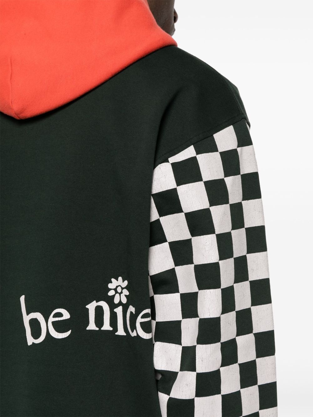 VENICE-PRINT COLOUR-BLOCK HOODIE - 4