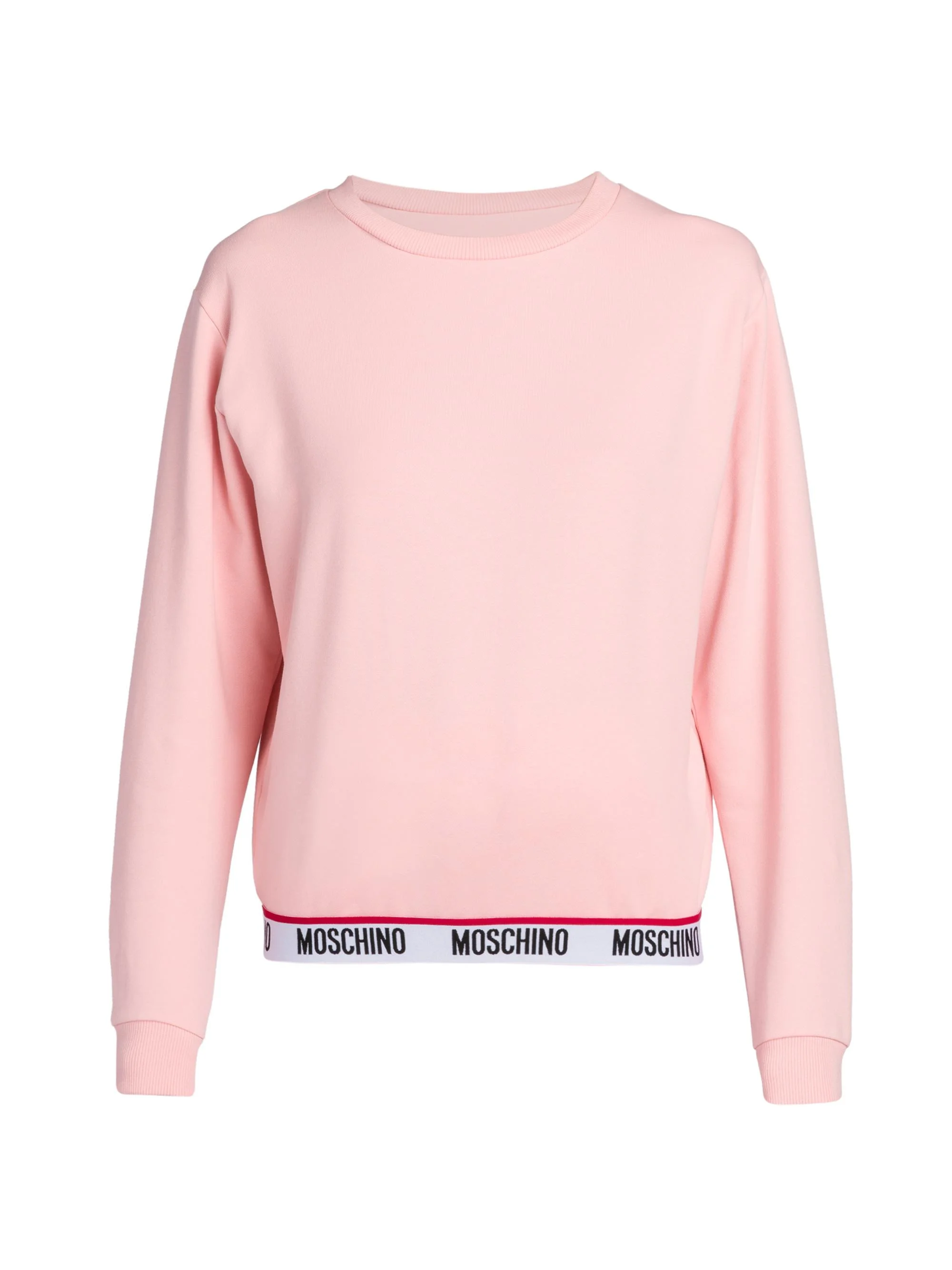 Women's Cotton-Blend Logo Sweatshirt - Pink - 1