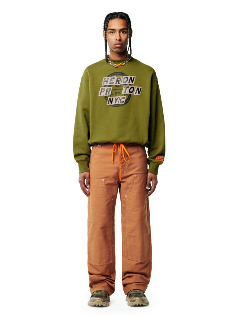 Heron Preston 022 STARS Crewneck collar outlook
